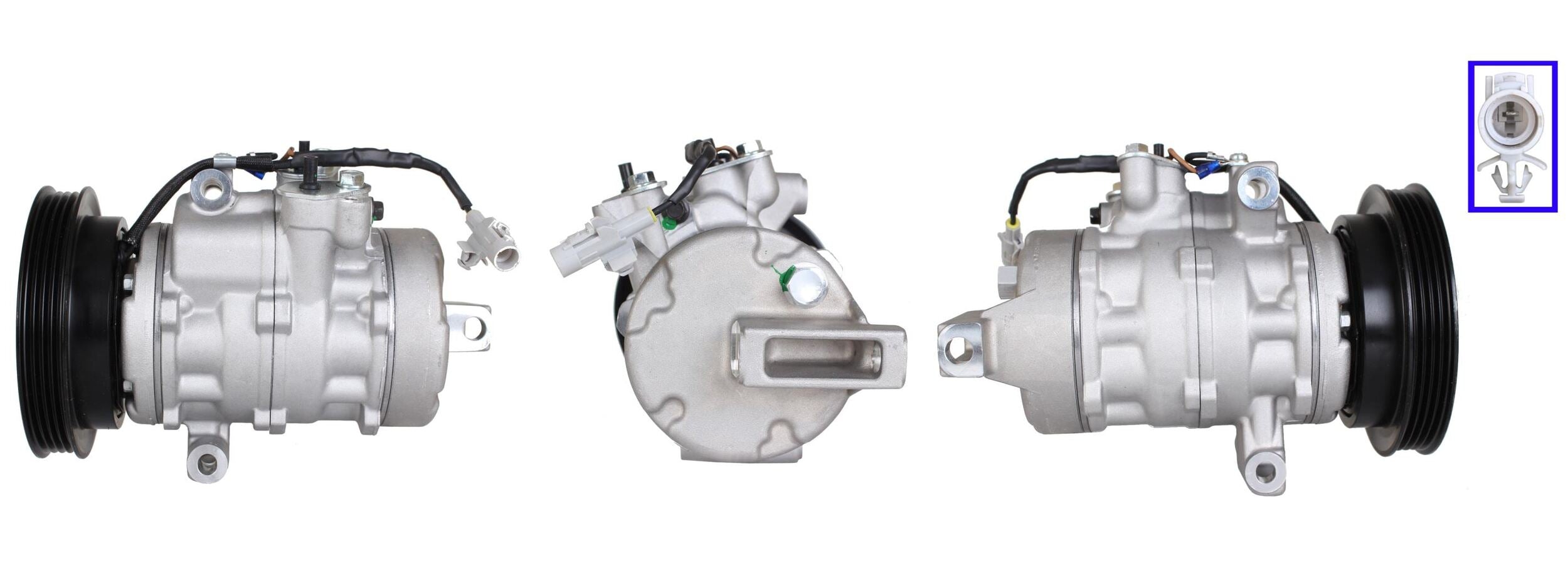 4DI647 Compressore aria condizionata (compressore A/C) Per NISSAN/SUZUKI Rigenerato