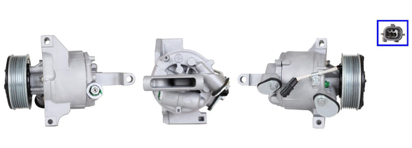 4DI553 Compressore aria condizionata (compressore A/C) Per MERCEDES-SMART Rigenerato