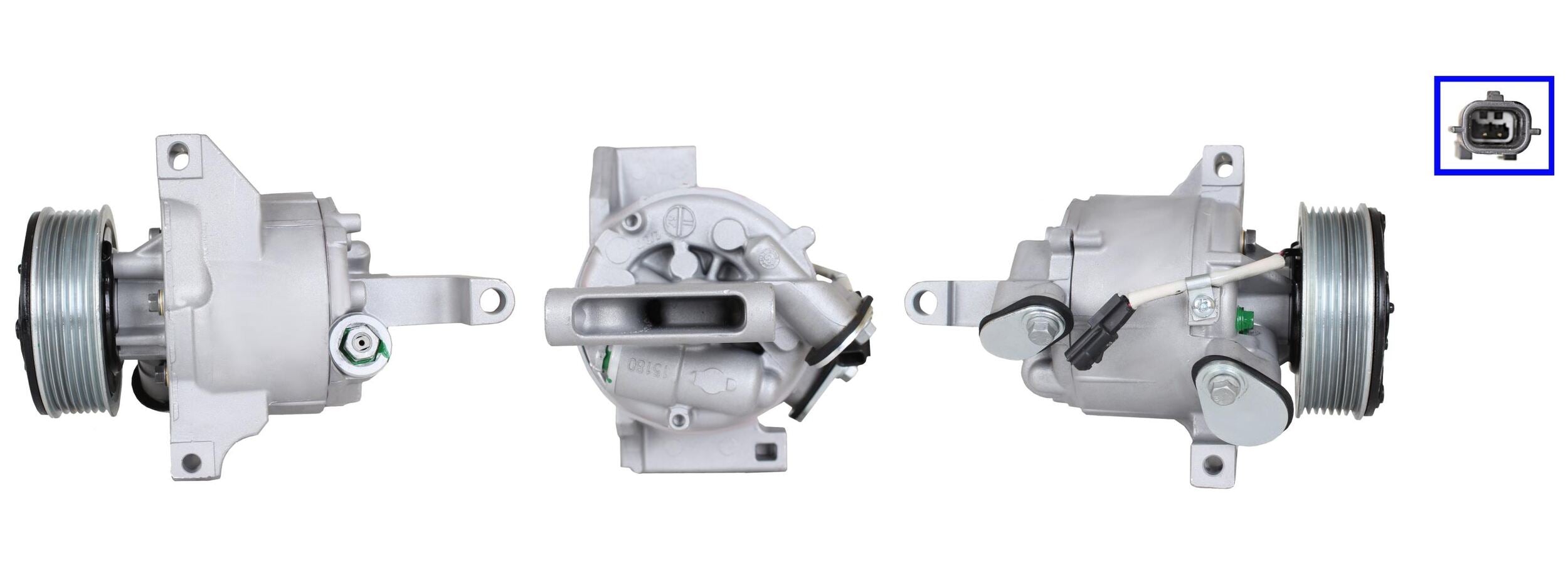 4DI553N Compressore aria condizionata (compressore A/C) Per MERCEDES-SMART Nuovo