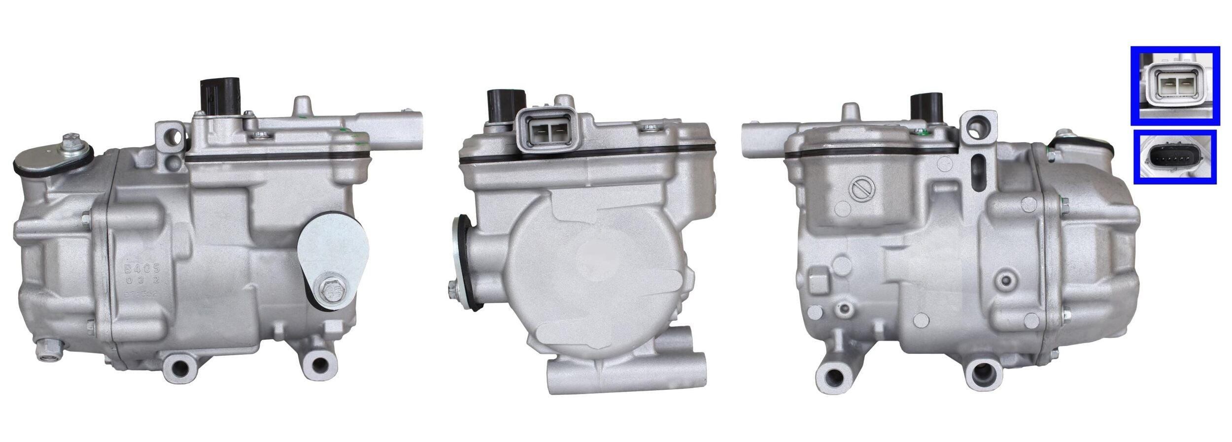 4DI862 Compressore aria condizionata (compressore A/C) Per TOYOTA Rigenerato