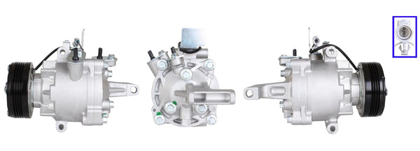 4DI648 Compressore aria condizionata (compressore A/C) Per NISSAN/SUZUKI Rigenerato