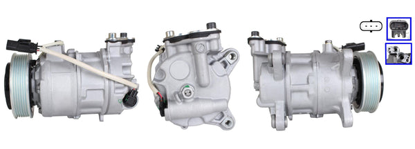 4DI152 Compressore aria condizionata (compressore A/C) Per BMW-MINI Rigenerato