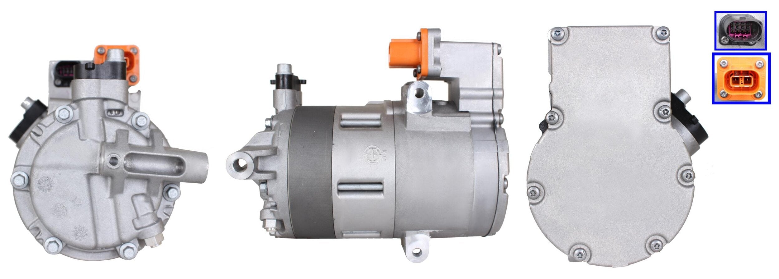 4DI108 Compressore aria condizionata (compressore A/C) Per AUDI VW SEAT SKODA CUPRA VAG Rigenerato