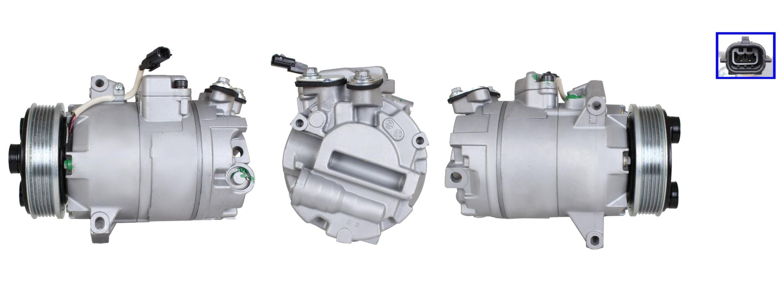 4DI625 Compressore aria condizionata (compressore A/C) Per NISSAN Rigenerato