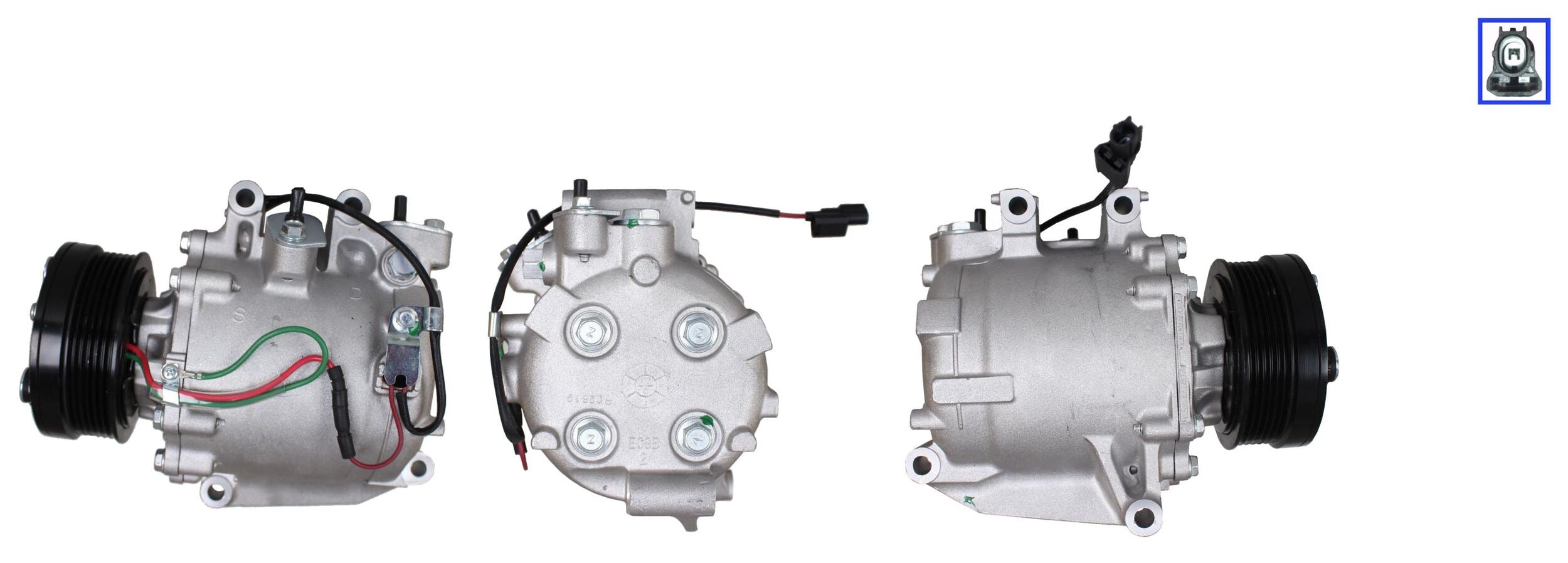 4DI288 Compressore aria condizionata (compressore A/C) Per HONDA Rigenerato