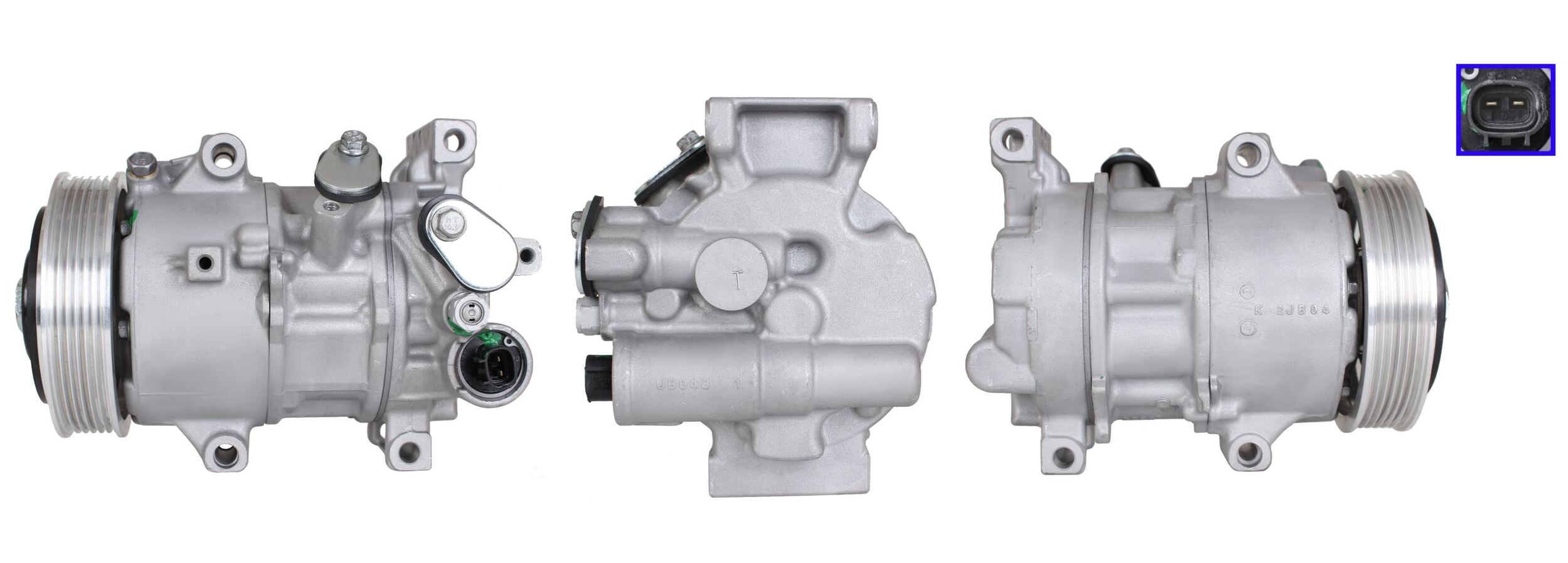4DI866 Compressore aria condizionata (compressore A/C) Per TOYOTA Rigenerato