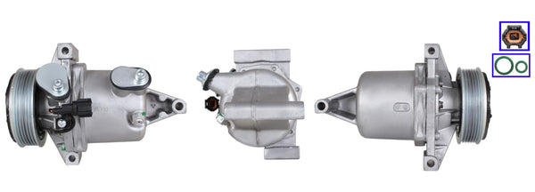 4DI626N ΣΥΜΠΙΕΣΤΗΣ ΚΛΙΜΑΤΙΣΜΟΥ (ΚΟΜΠΡΕΣΕΡ A/C) ΓΙΑ NISSAN ΚΑΙΝΟΥΡΙΟΣ