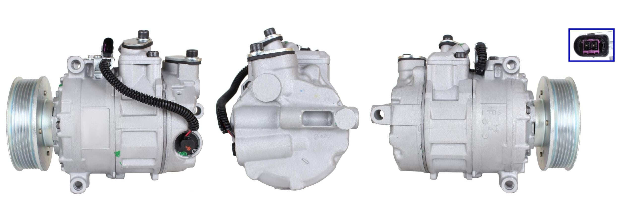 4DI767 ΣΥΜΠΙΕΣΤΗΣ ΚΛΙΜΑΤΙΣΜΟΥ (ΚΟΜΠΡΕΣΕΡ A/C) ΓΙΑ PORSCHE ΑΝΑΚΑΤΑΣΚΕΥΑΣΜΕΝΟΣ