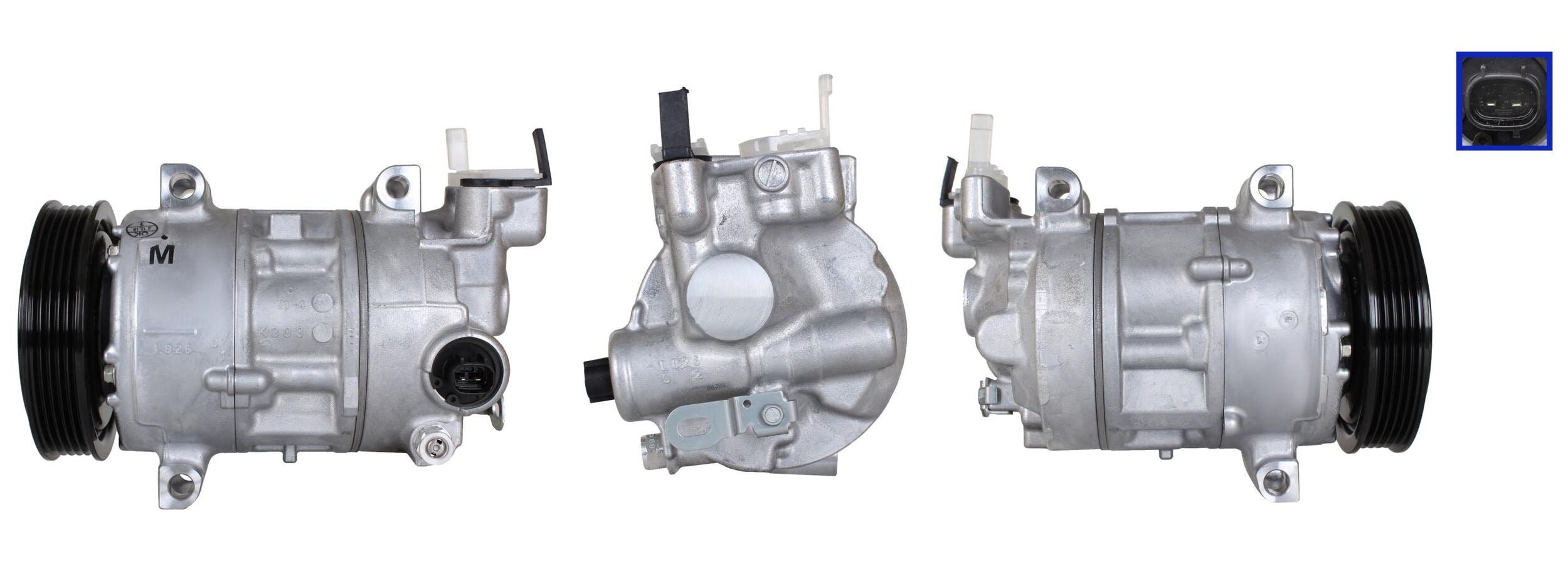 4DI869 Compressore aria condizionata (compressore A/C) Per TOYOTA Rigenerato