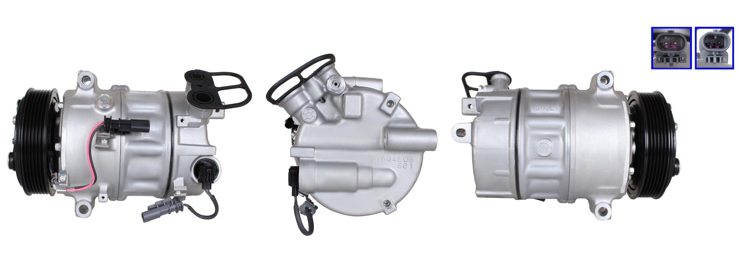 4DI706 Compressore aria condizionata (compressore A/C) Per OPEL Rigenerato