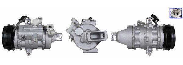 4DI649 Compressore aria condizionata (compressore A/C) Per NISSAN/SUZUKI Rigenerato