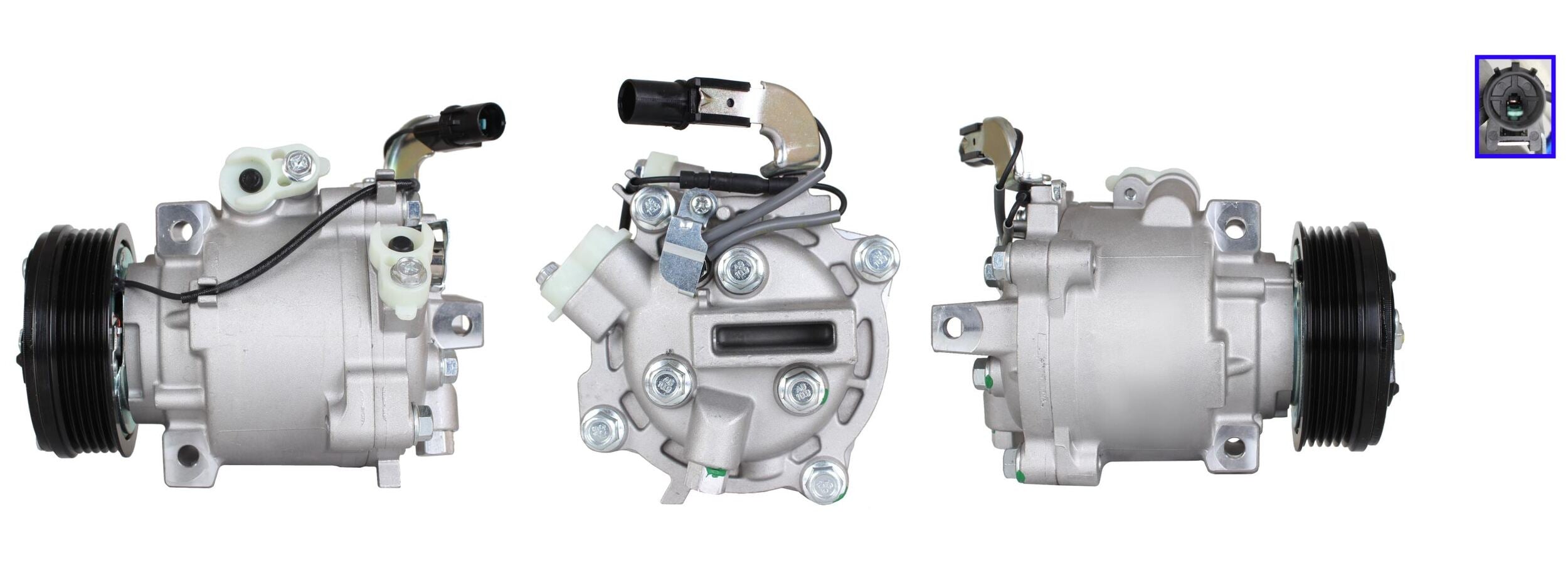 4DI581 Compressore aria condizionata (compressore A/C) Per MITSUBISHI Rigenerato