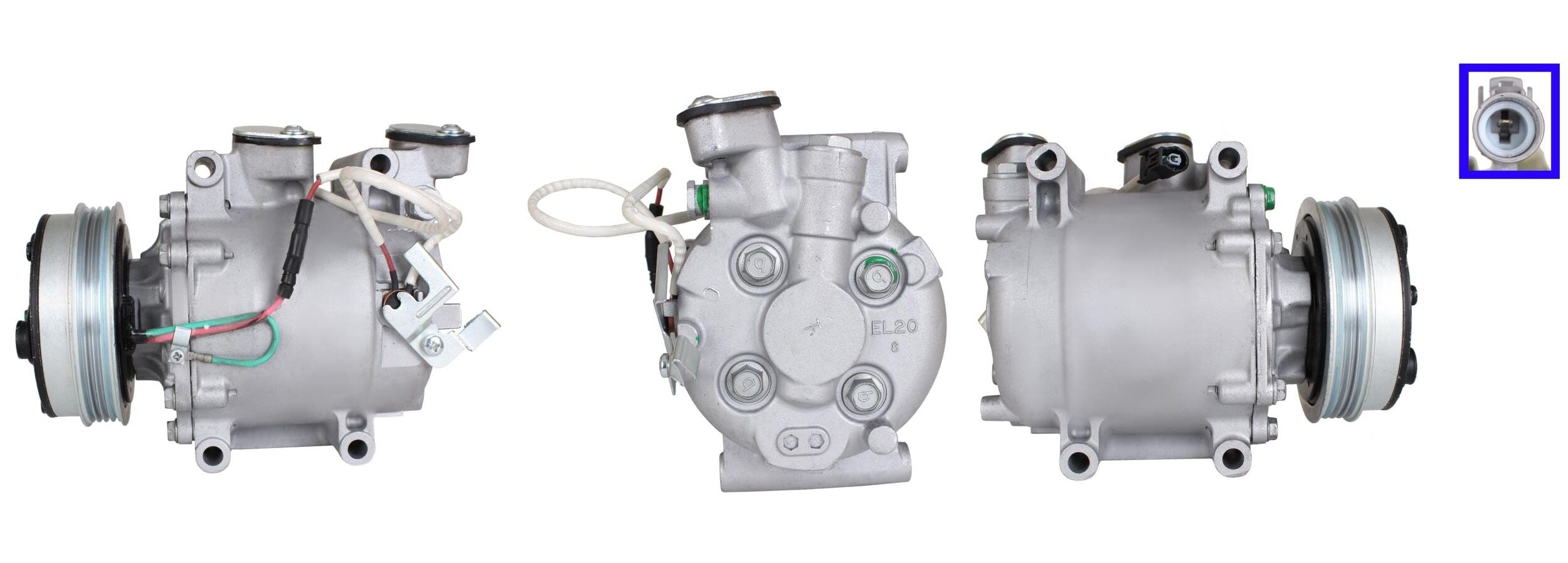 4DI289 Compressore aria condizionata (compressore A/C) Per HONDA Rigenerato