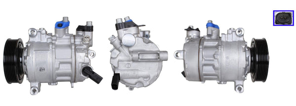 4DI111N Compressore aria condizionata (compressore A/C) Per AUDI VW SEAT SKODA CUPRA VAG Nuovo