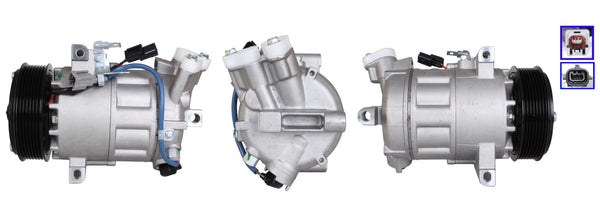 4DI046N Compressore aria condizionata (compressore A/C) Per  RENAULT Nuovo