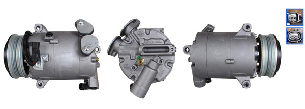 4DI251 Compressore aria condizionata (compressore A/C) Per FORD Rigenerato