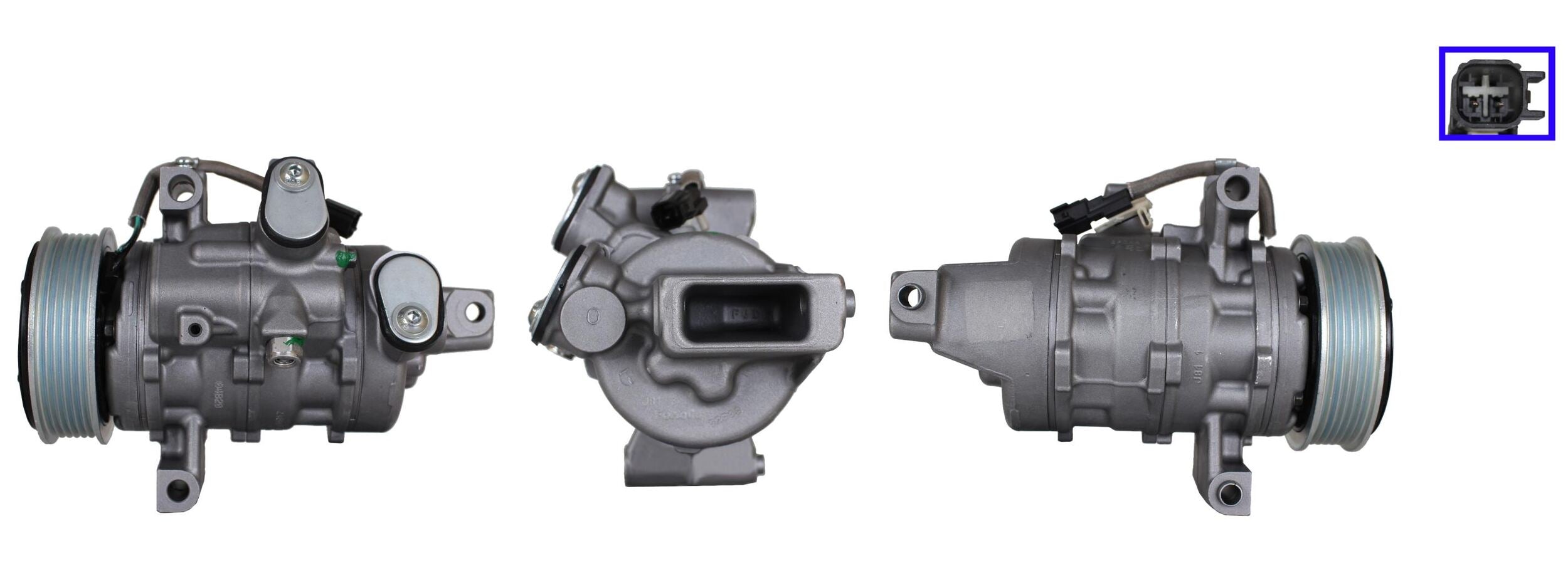 4DI255 Compressore aria condizionata (compressore A/C) Per FORD Rigenerato