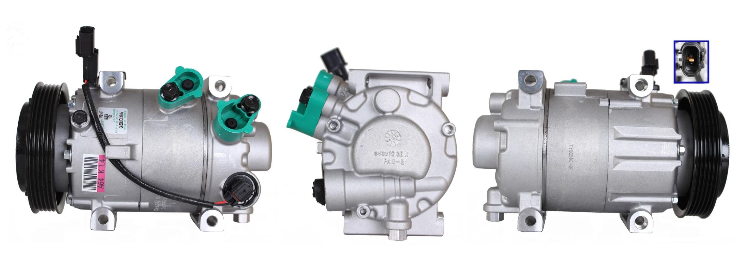 4DI403N Compressore aria condizionata (compressore A/C) Per HYUNDAI KIA Nuovo