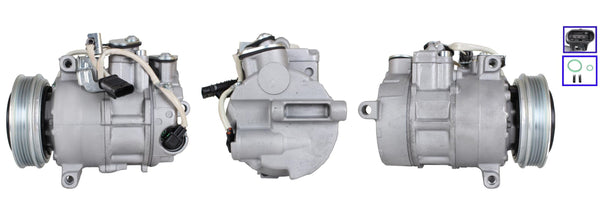 4DI542 Compressore aria condizionata (compressore A/C) Per MERCEDES Rigenerato