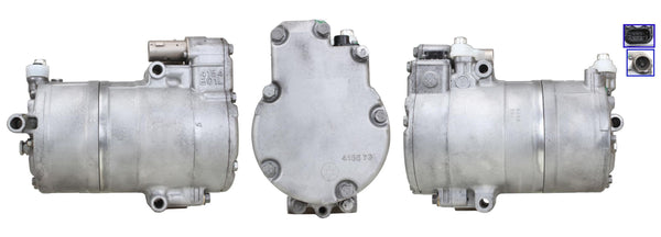 4DI554 Compressore aria condizionata (compressore A/C) Per MERCEDES-SMART Rigenerato