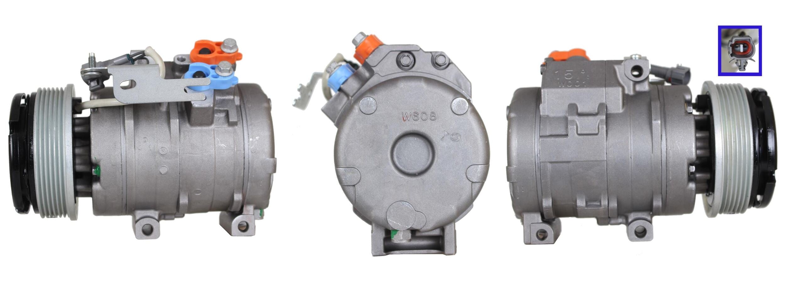 4DI811 Compressore aria condizionata (compressore A/C) Per SUBARU Rigenerato
