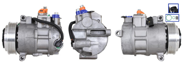 4DI546 Compressore aria condizionata (compressore A/C) Per MERCEDES Rigenerato