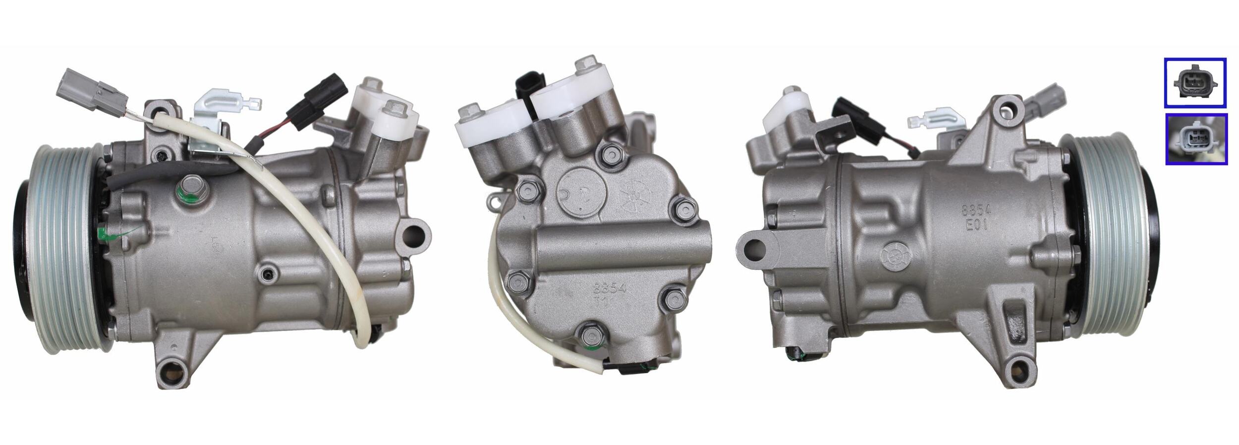 5DI030 Compressore aria condizionata (compressore A/C) Per RENAULT Rigenerato