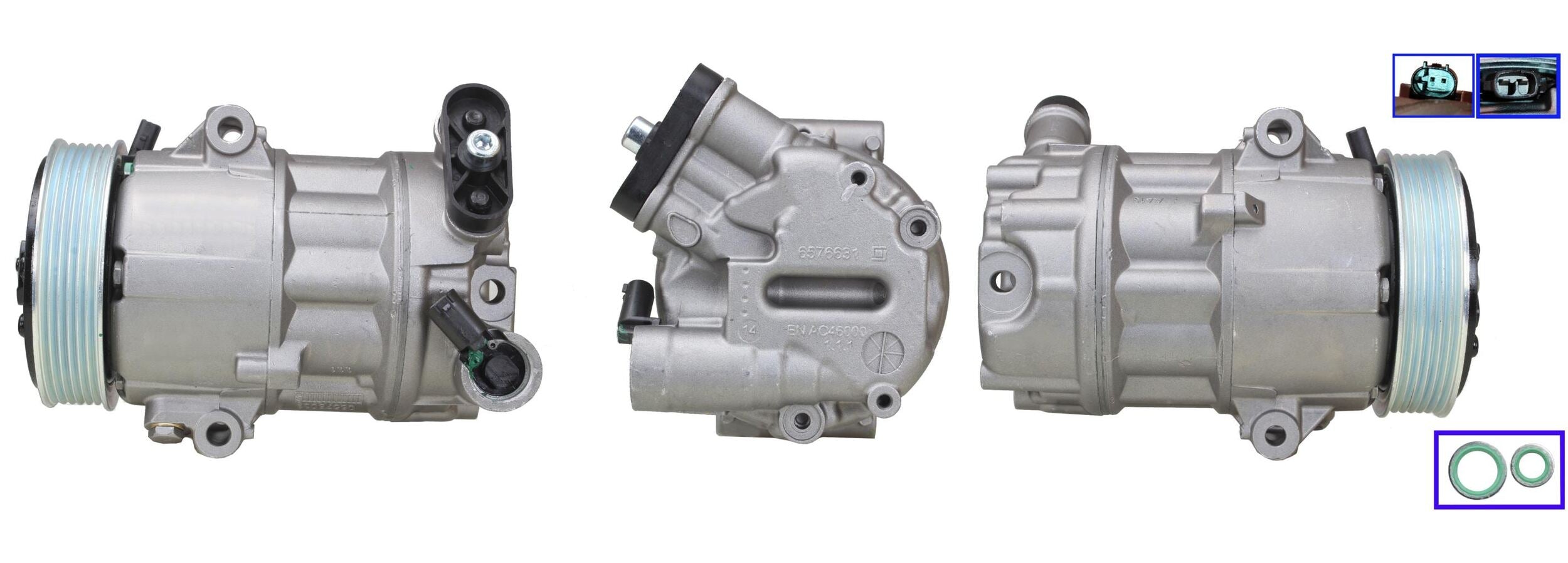 5DI032 Compressore aria condizionata (compressore A/C) Per FIAT Rigenerato