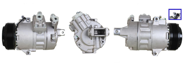 5DI037 Compressore aria condizionata (compressore A/C) Per SUZUKI Rigenerato