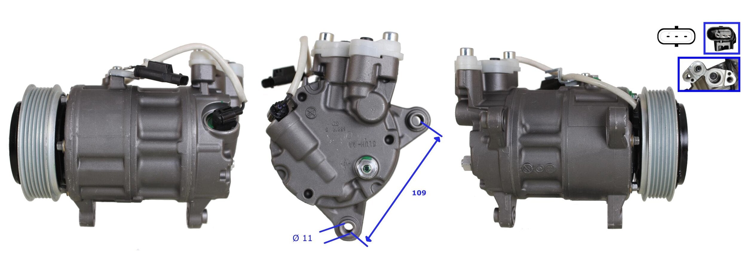 5DI040 ΣΥΜΠΙΕΣΤΗΣ ΚΛΙΜΑΤΙΣΜΟΥ (ΚΟΜΠΡΕΣΕΡ A/C) ΓΙΑ BMW MINI ΑΝΑΚΑΤΑΣΚΕΥΑΣΜΕΝΟΣ