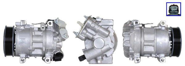 5DI041 ΣΥΜΠΙΕΣΤΗΣ ΚΛΙΜΑΤΙΣΜΟΥ (ΚΟΜΠΡΕΣΕΡ A/C) ΓΙΑ PEUGEOT ΑΝΑΚΑΤΑΣΚΕΥΑΣΜΕΝΟΣ