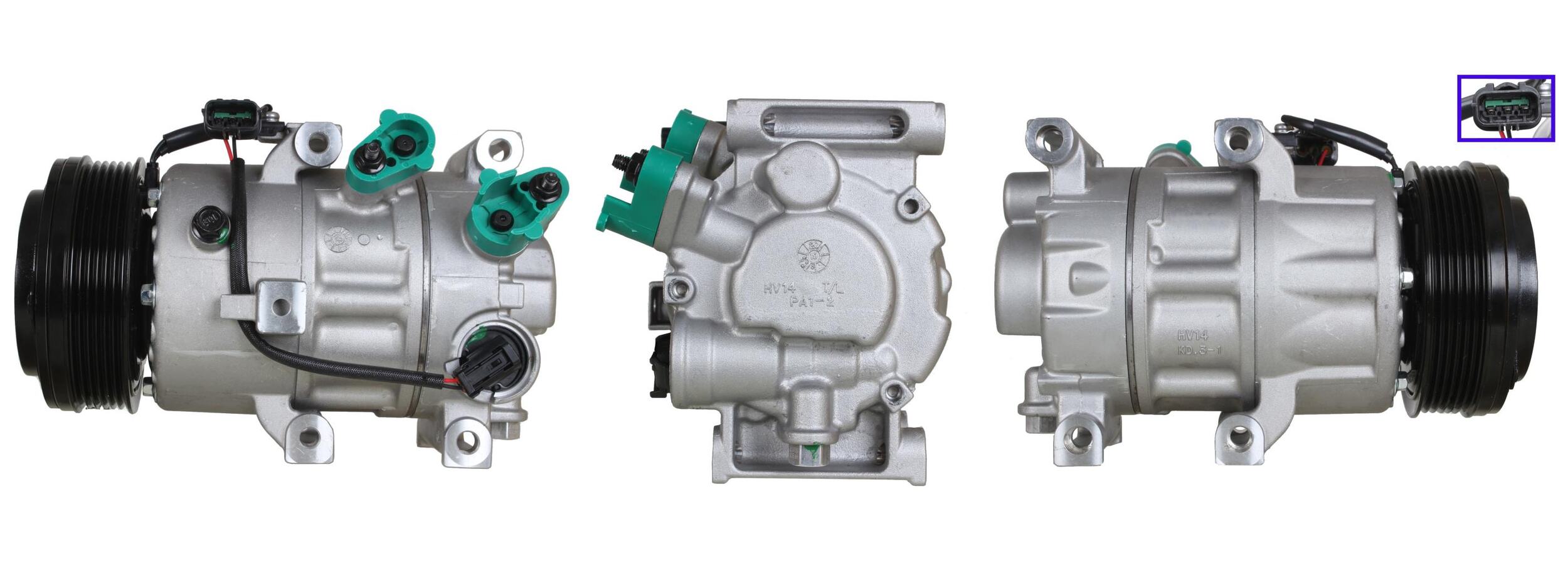 5DI086N Compressore aria condizionata (compressore A/C) Per  HYUNDAI Nuovo