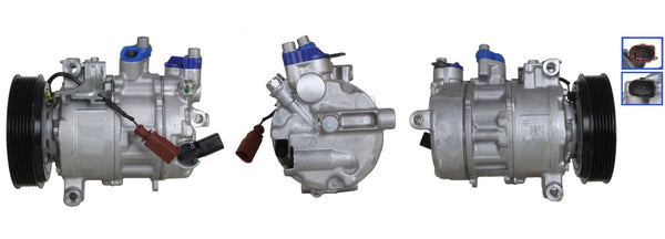 5DI053N Compressore aria condizionata (compressore A/C) Per AUDI  VW SKODA Nuovo