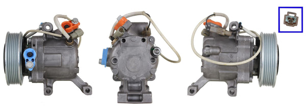 5DI065 Compressore aria condizionata (compressore A/C) Per  DAIHATSU Rigenerato