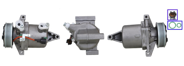 5DI078N ΣΥΜΠΙΕΣΤΗΣ ΚΛΙΜΑΤΙΣΜΟΥ (ΚΟΜΠΡΕΣΕΡ A/C) ΓΙΑ  NISSAN ΚΑΙΝΟΥΡΙΟΣ